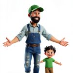 My Dad My Hero Professions Kids Career Book English 32‑Page Ages 4‑8-0