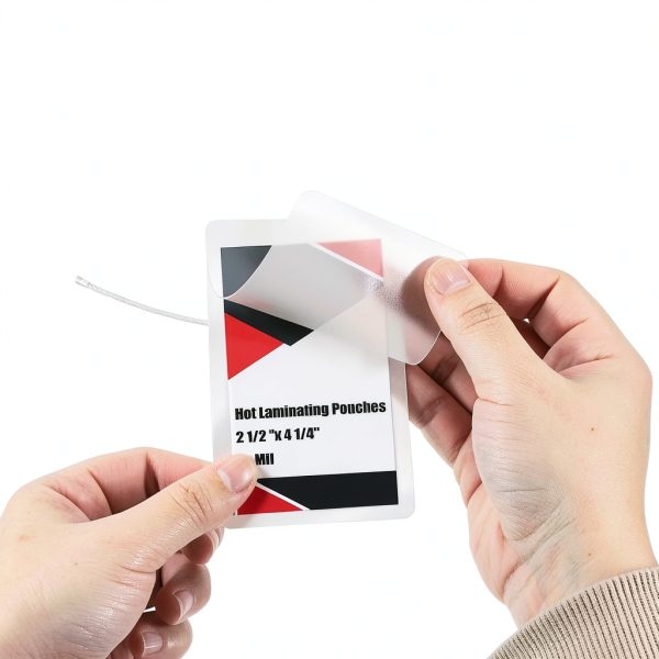 Luggage Tag Laminating Pouch 120 Pack 10 Mil JUXYES 2.5x4.25in-5