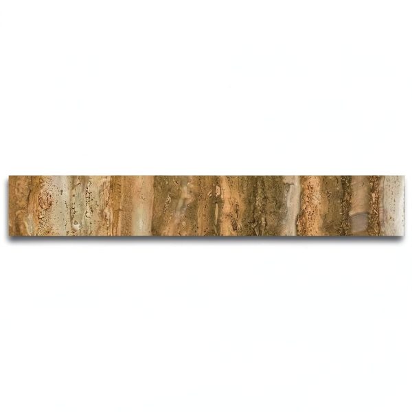 Hazelnut Travertine Feeney Laminate Edge Strips 9917-0
