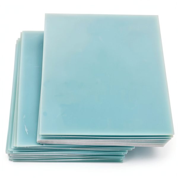 FR4 Epoxy-Sheet Resin Glass-Fiber Insulation-Plate - 335X300X10MM Green-5